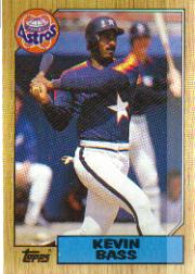 1987 Topps Baseball Cards      085      Kevin Bass